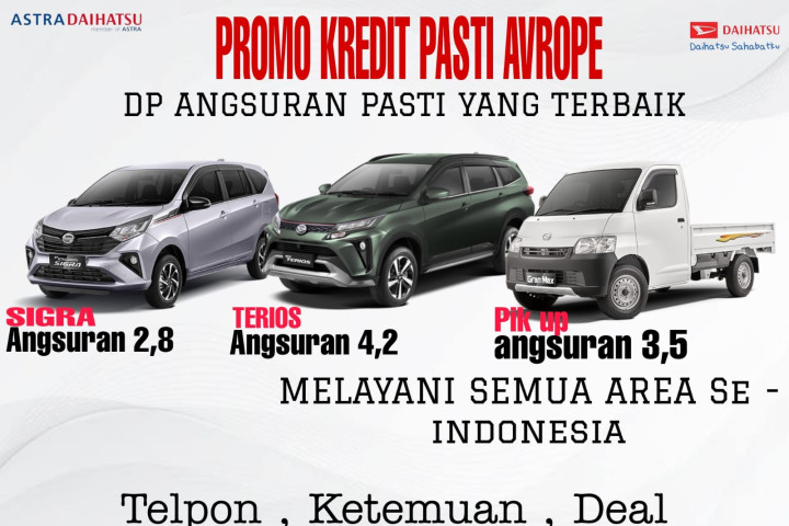 Promo Kredit Daihatsu serpong